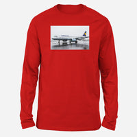 Thumbnail for Lufthansa A320 Neo Designed Long-Sleeve T-Shirts
