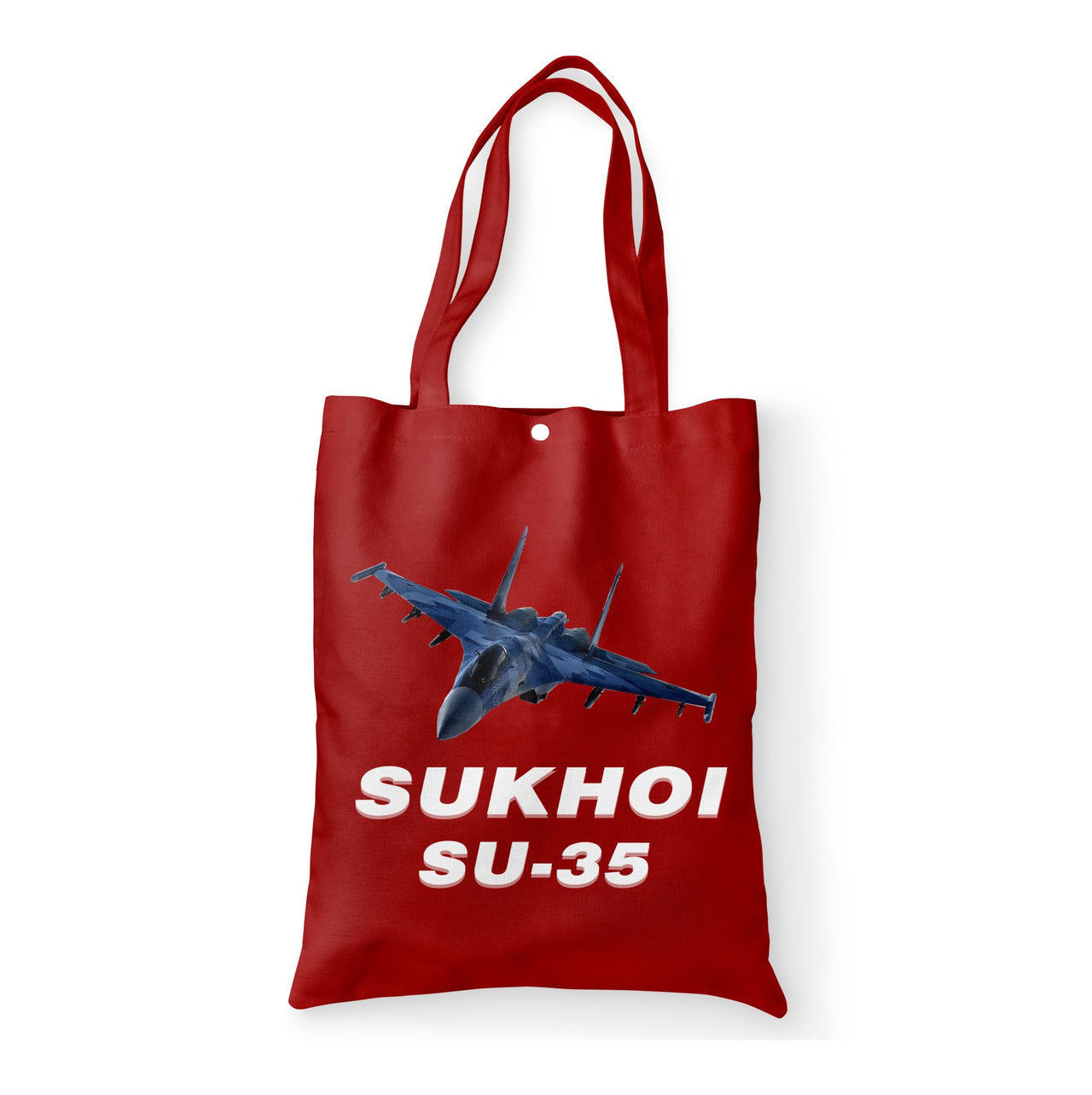 The Sukhoi SU-35 Designed Tote Bags