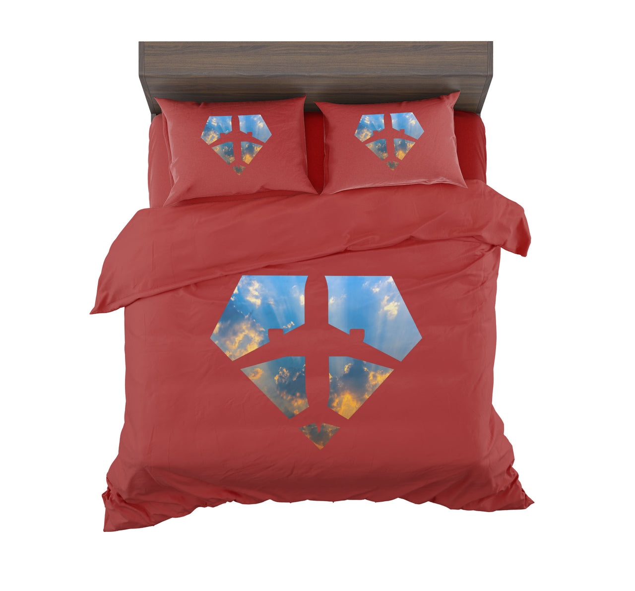 Supermen of The Skies (Sunrise) Designed Bedding Sets