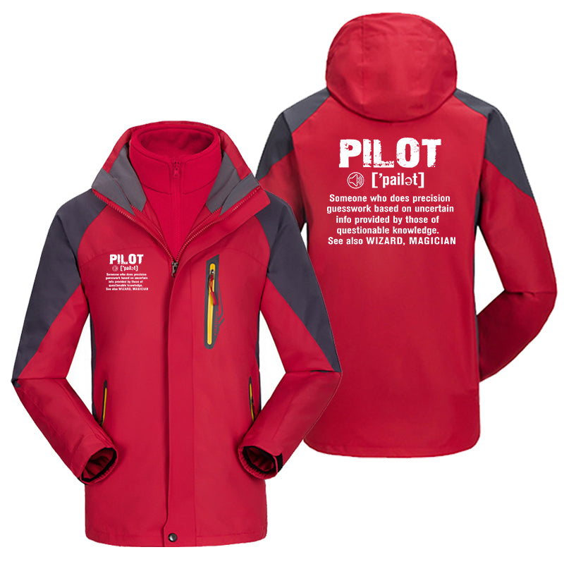 Pilot [Noun] Designed Thick Skiing Jackets