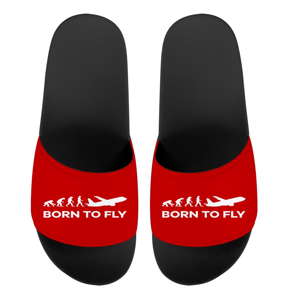 Born To Fly Designed Sport Slippers