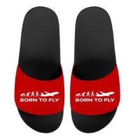 Thumbnail for Born To Fly Designed Sport Slippers