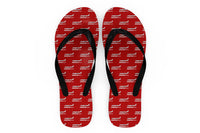 Thumbnail for The Embraer ERJ-190 Designed Slippers (Flip Flops)