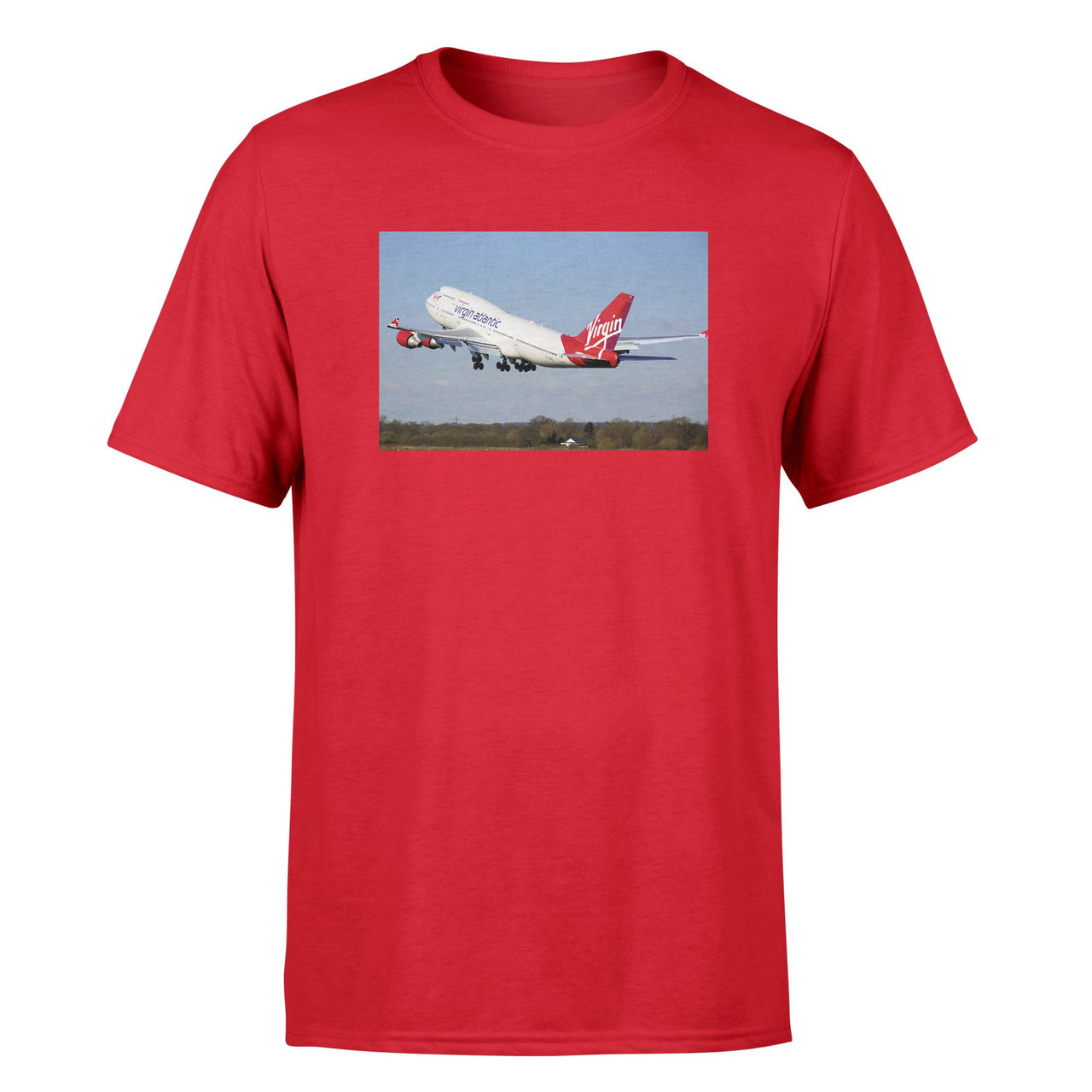 Virgin Atlantic Boeing 747 Designed T-Shirts