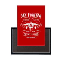 Thumbnail for Jet Fighter - The Sky is Yours Designed Magnets