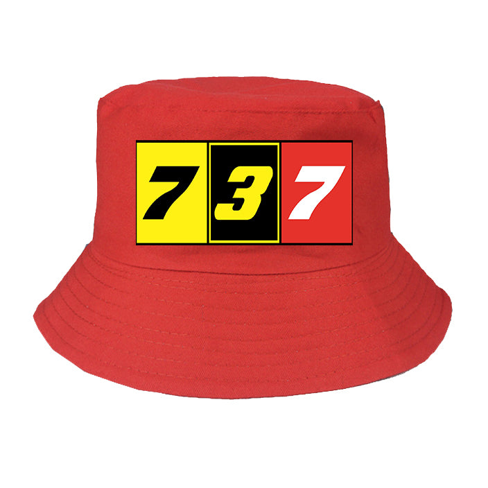 Flat Colourful 737 Designed Summer & Stylish Hats