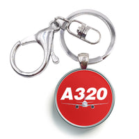 Thumbnail for Super Airbus A320 Designed Circle Key Chains