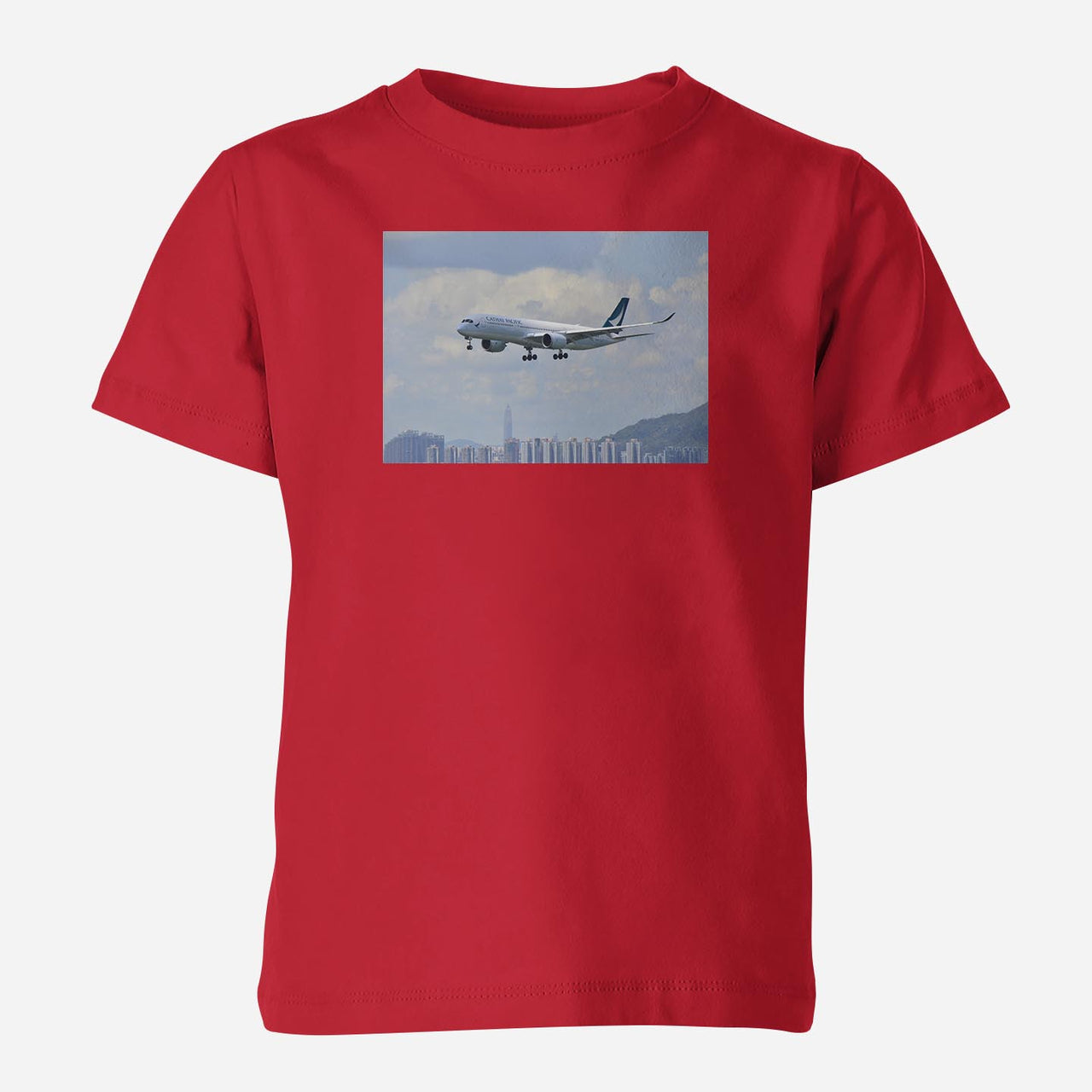 Cathay Pacific Airbus A350 Designed Children T-Shirts
