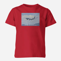 Thumbnail for Cathay Pacific Airbus A350 Designed Children T-Shirts