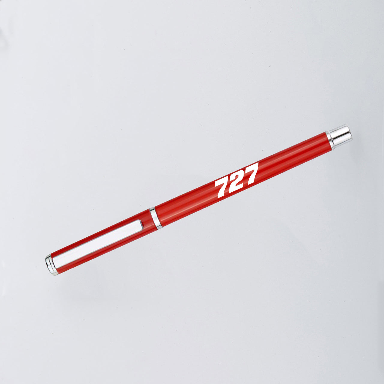 727 Flat Text Designed Ballpens