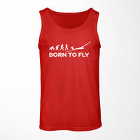 Thumbnail for Born To Fly Glider Designed Tank Tops