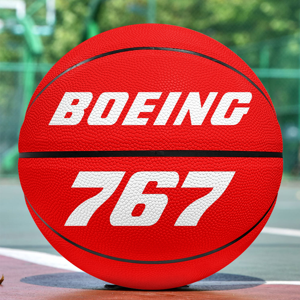 767 Flat Text Designed Basketball