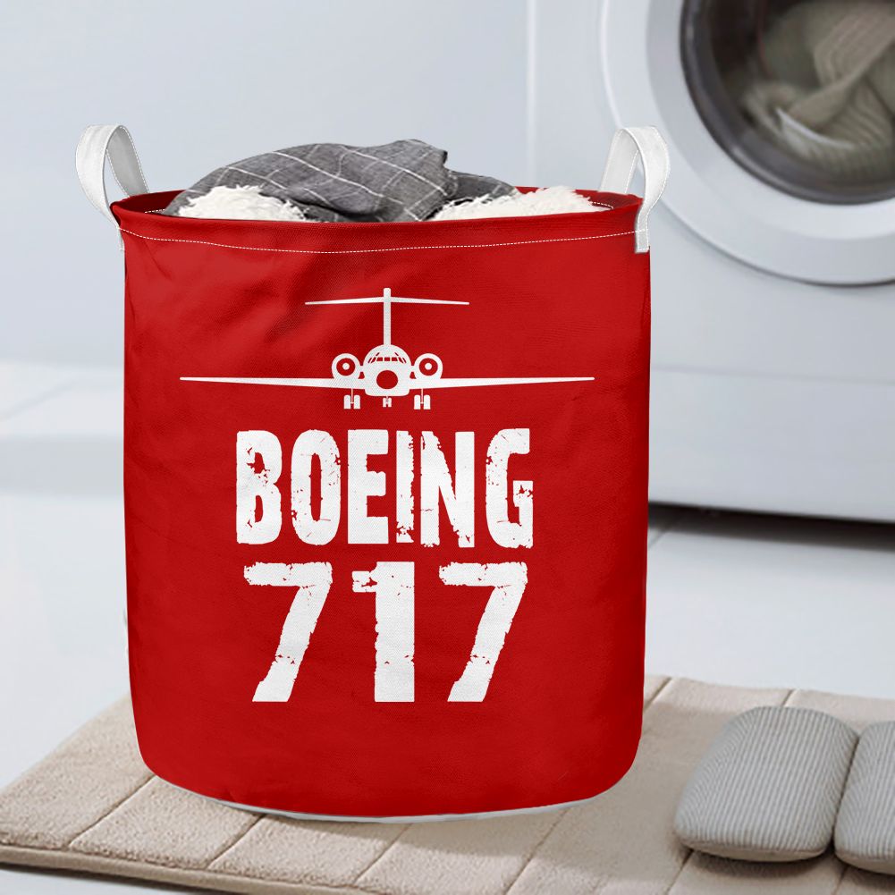 Boeing 717 & Plane Designed Laundry Baskets