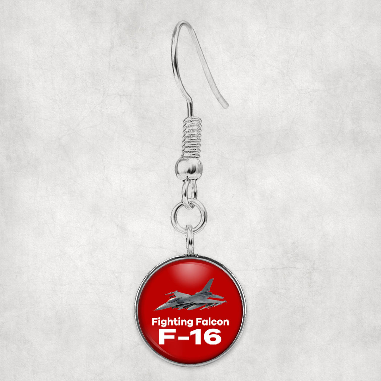 The Fighting Falcon F16 Designed Earrings