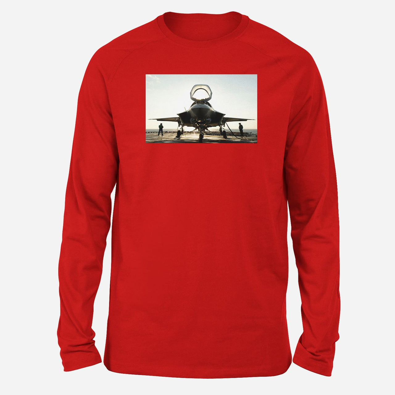Fighting Falcon F35 Designed Long-Sleeve T-Shirts
