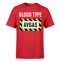 Thumbnail for Blood Type AVGAS Designed T-Shirts