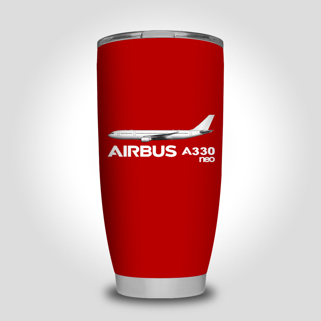 The Airbus A330neo Designed Tumbler Travel Mugs