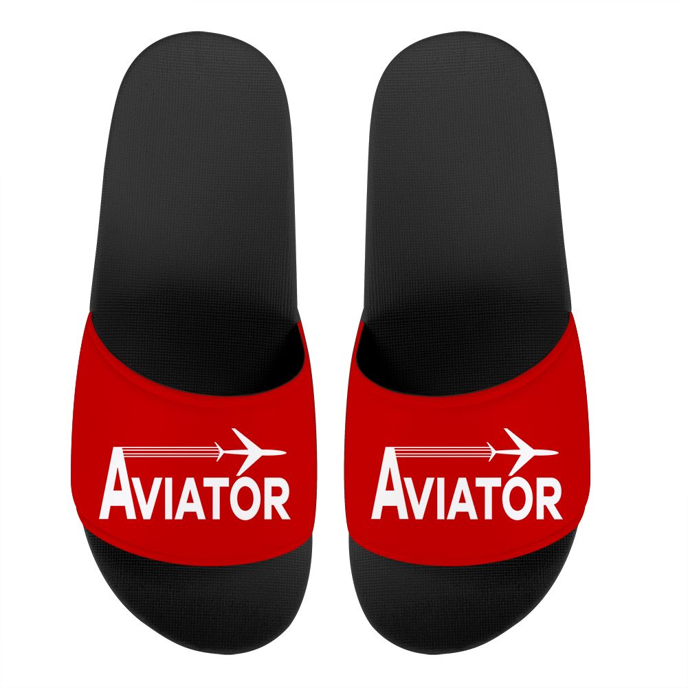 Aviator Designed Sport Slippers