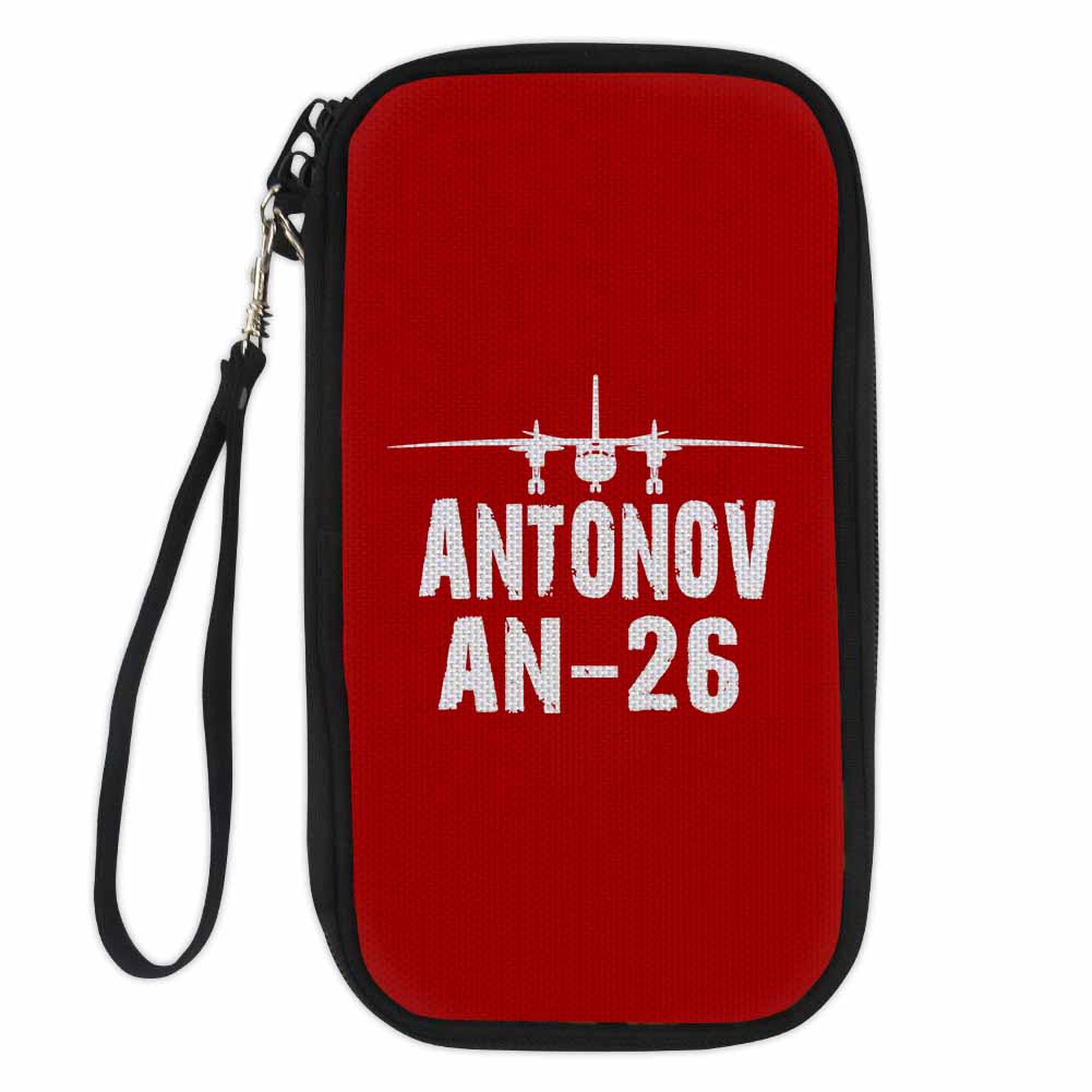 Antonov AN-26 & Plane Designed Travel Cases & Wallets