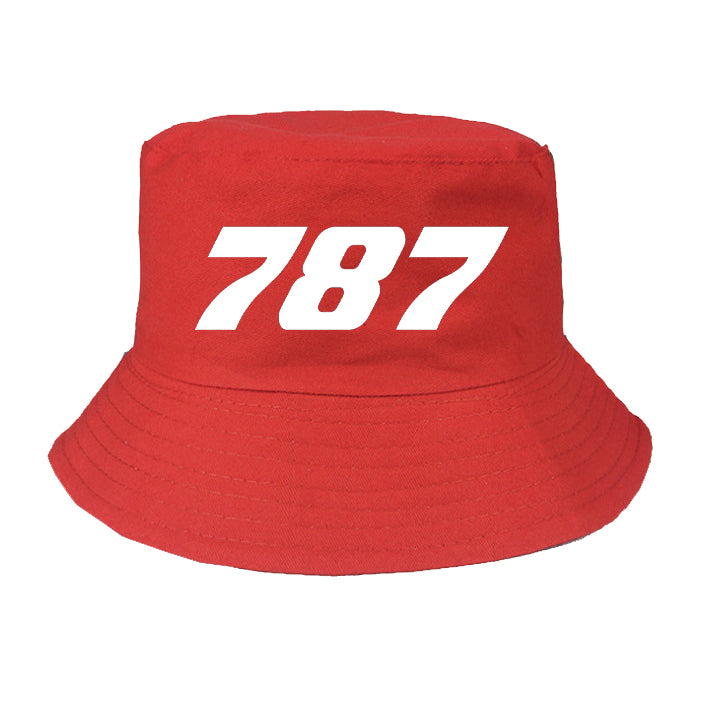 787 Flat Text Designed Summer & Stylish Hats