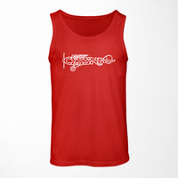 Thumbnail for Special Cessna Text Designed Tank Tops