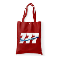 Thumbnail for Super Boeing 777 Intercontinental Designed Tote Bags