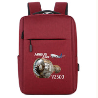 Thumbnail for Airbus A320 & V2500 Engine Designed Super Travel Bags