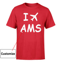 Thumbnail for Customizable I LOVE Designed T-Shirts