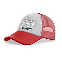 Thumbnail for Super Boeing 737+Text Designed Trucker Caps & Hats