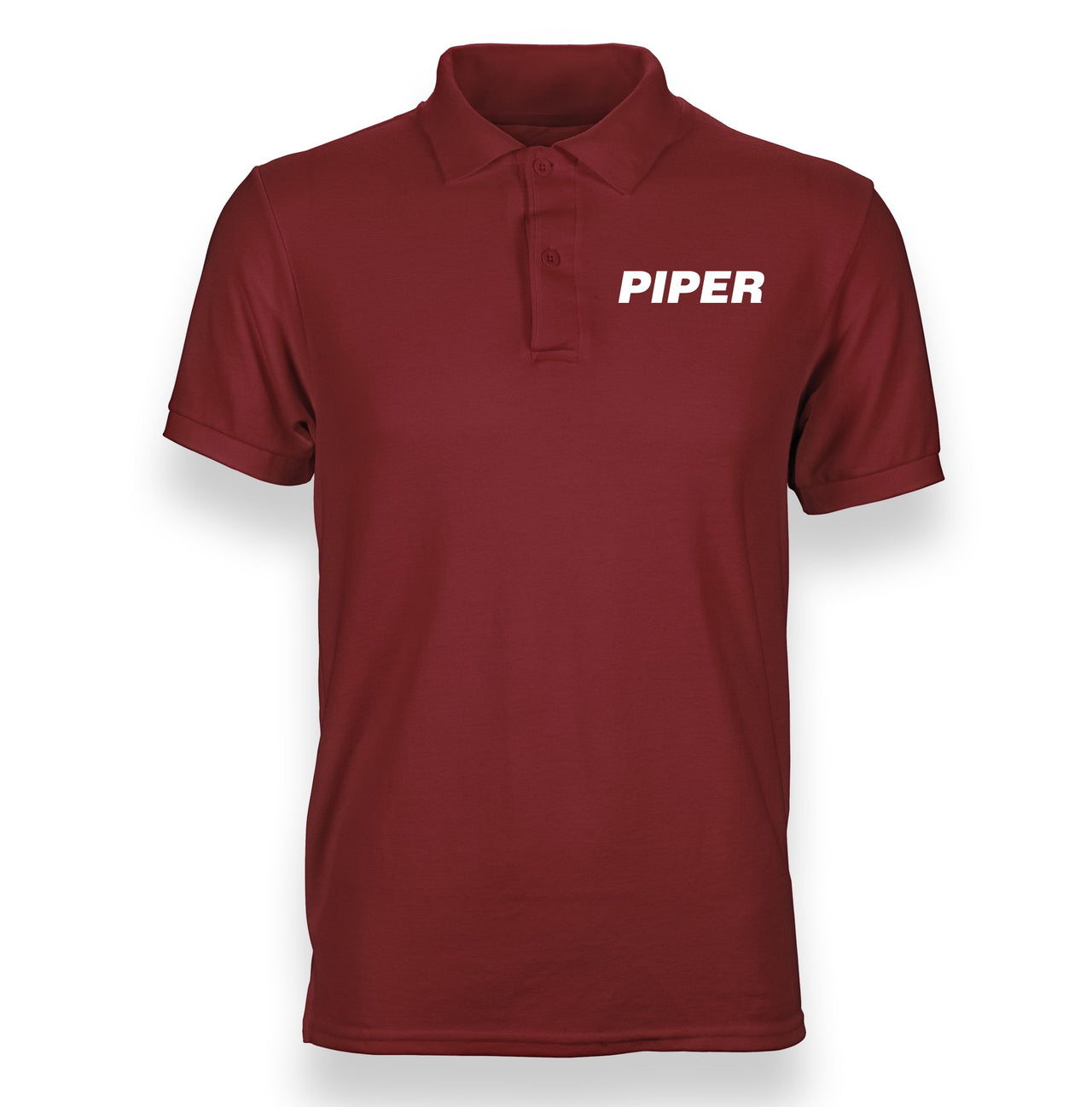 Piper & Text Designed Polo T-Shirts