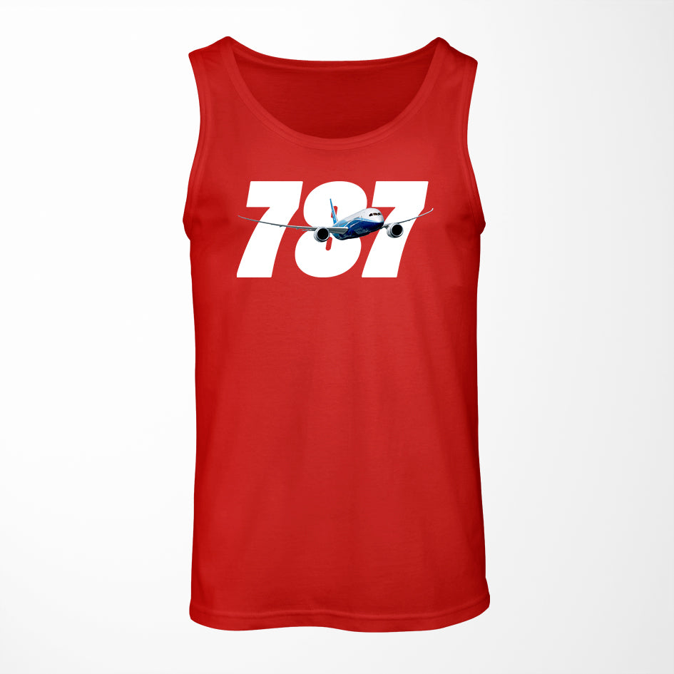 Super Boeing 787 Designed Tank Tops