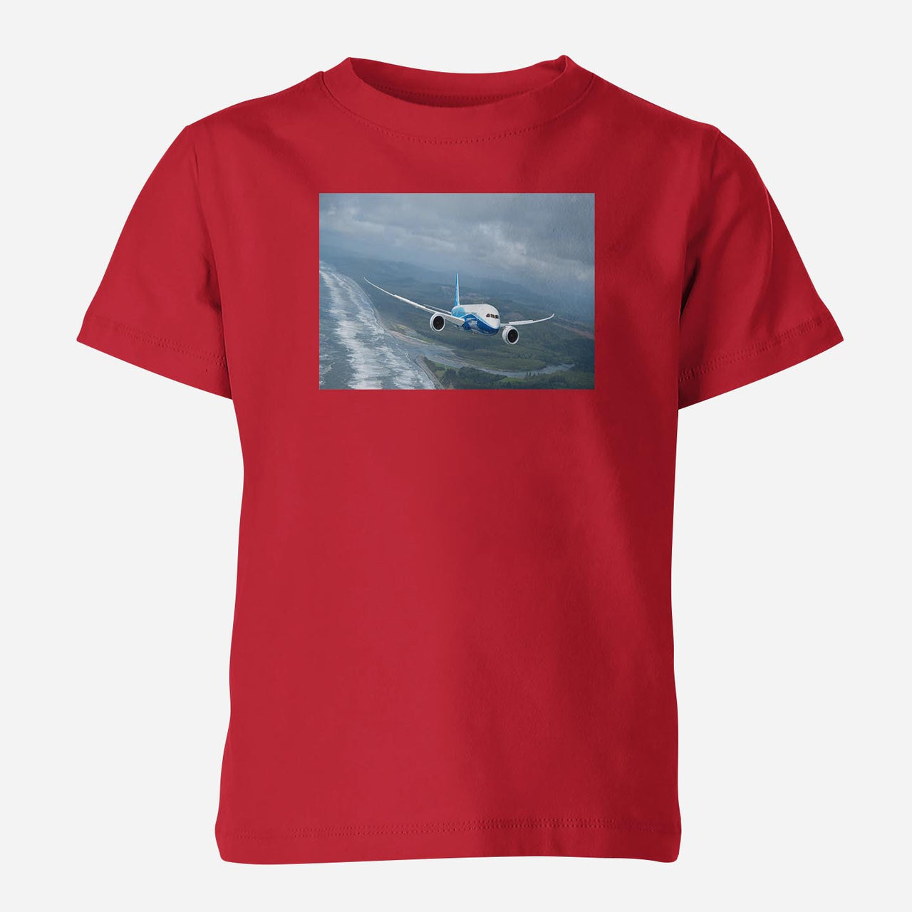 Cruising Boeing 787 Designed Children T-Shirts