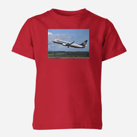 Thumbnail for Departing Ryanair's Boeing 737 Designed Children T-Shirts