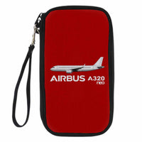 Thumbnail for The Airbus A320Neo Designed Travel Cases & Wallets