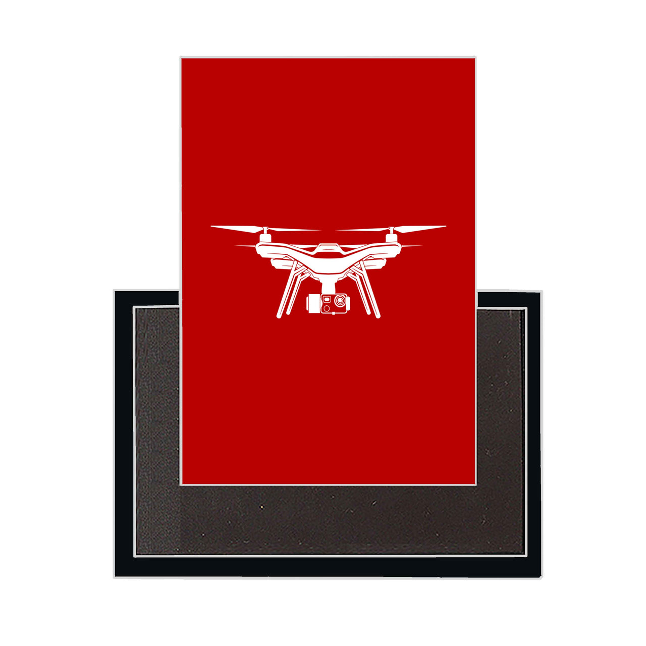 Drone Silhouette Designed Magnets