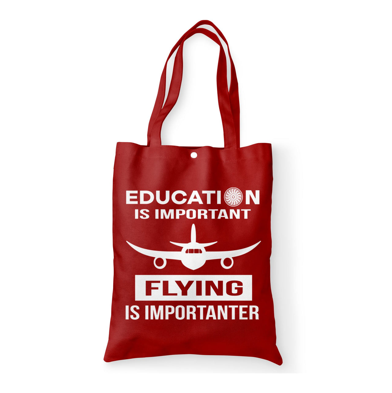Flying is Importanter Designed Tote Bags