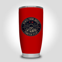 Thumbnail for Fighting Falcon F16 - Death From Above Designed Tumbler Travel Mugs