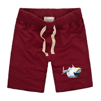 Thumbnail for Antonov 225 Mouth Designed Cotton Shorts