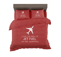 Thumbnail for I Love The Smell Of Jet Fuel In The Morning Designed Bedding Sets