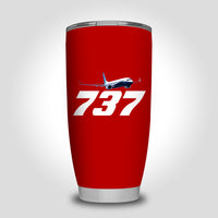 Thumbnail for Super Boeing 737-800 Designed Tumbler Travel Mugs