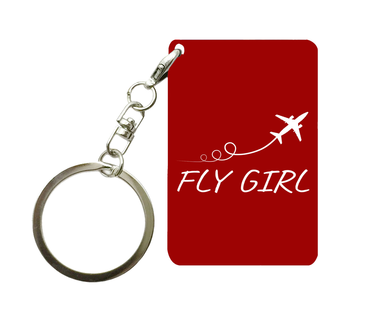 Just Fly It & Fly Girl Designed Key Chains