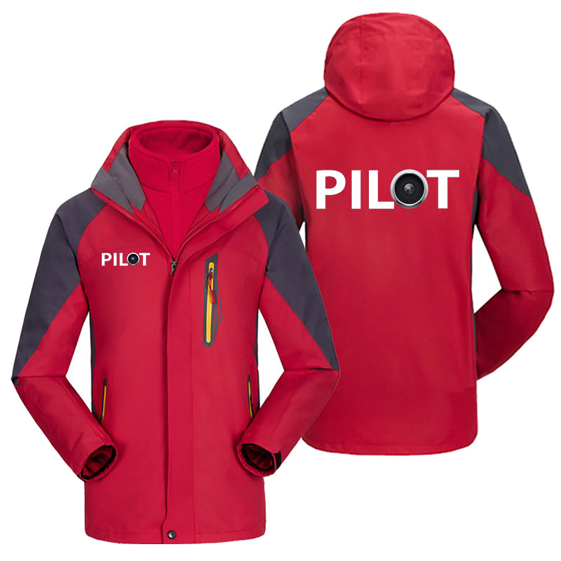 Pilot & Jet Engine Designed Thick Skiing Jackets
