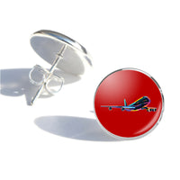 Thumbnail for Multicolor Airplane Designed Stud Earrings