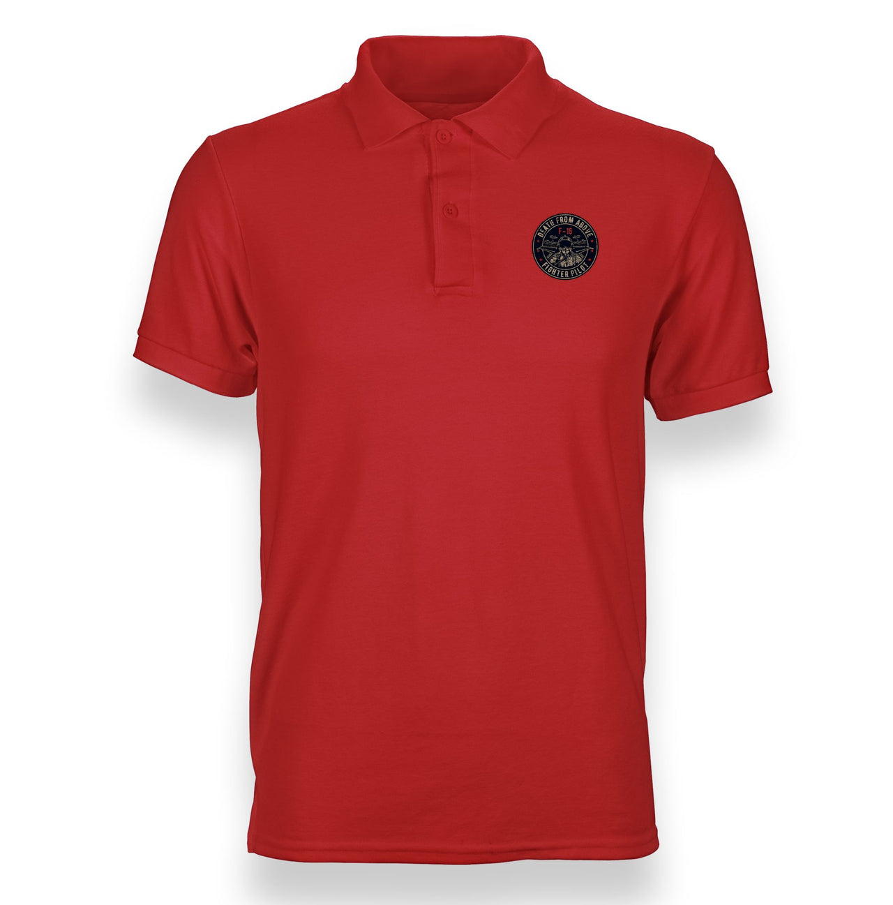 Fighter Jet 16 - Death From Above Designed "WOMEN" Polo T-Shirts