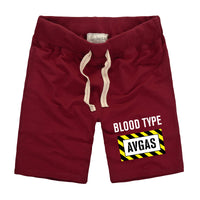 Thumbnail for Blood Type AVGAS Designed Cotton Shorts