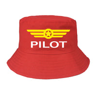 Thumbnail for Pilot & Badge Designed Summer & Stylish Hats