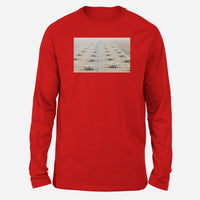 Thumbnail for Military Jets Designed Long-Sleeve T-Shirts