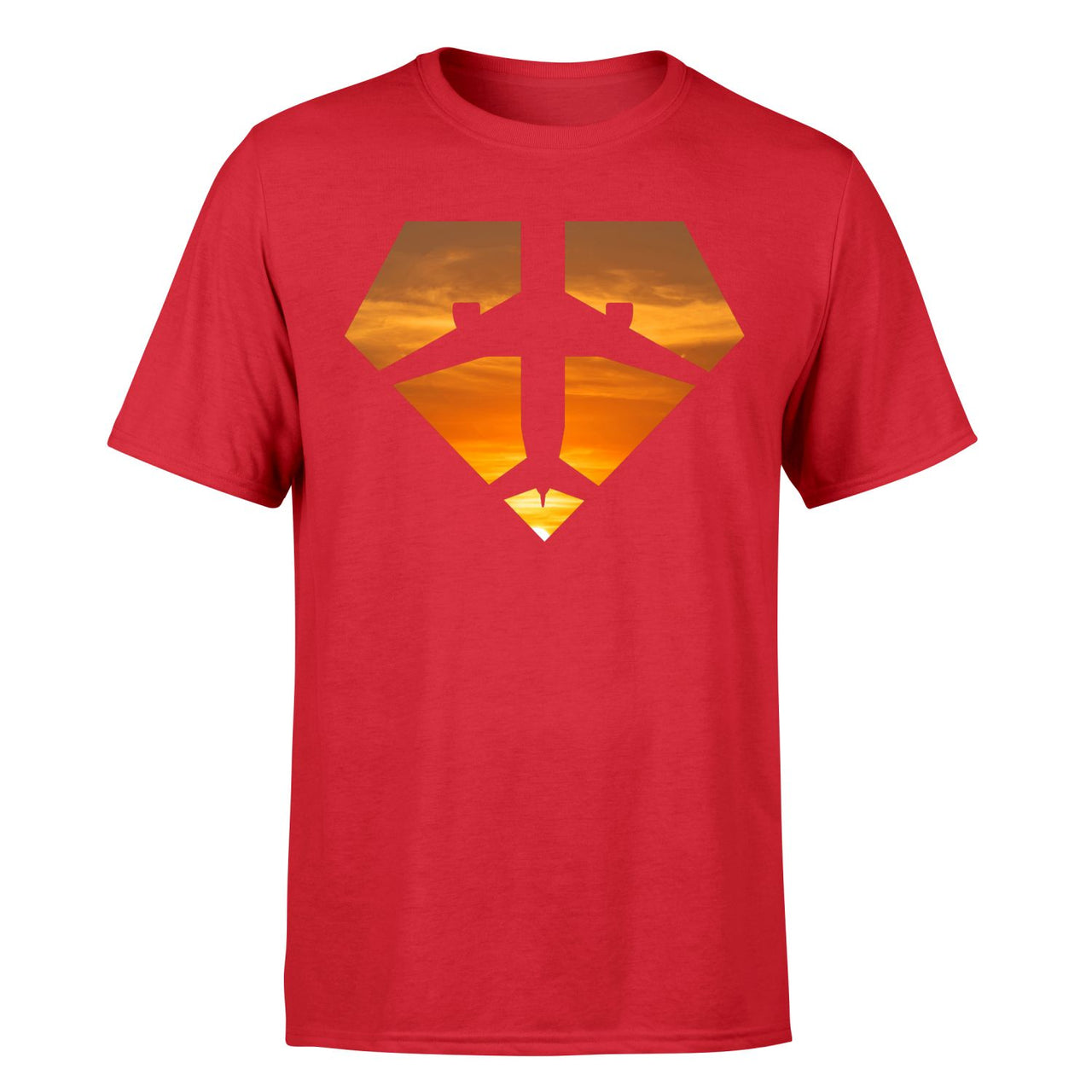 Supermen of The Skies (Sunset) Designed T-Shirts
