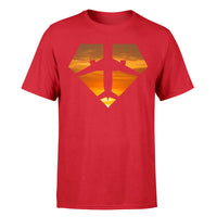 Thumbnail for Supermen of The Skies (Sunset) Designed T-Shirts