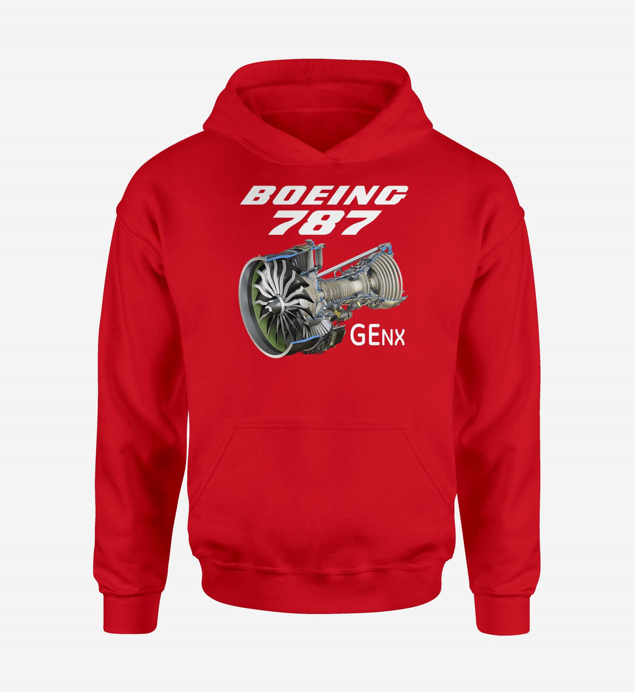 Boeing 787 & GENX Engine Designed Hoodies